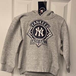New York Yankees Gray Hoodie